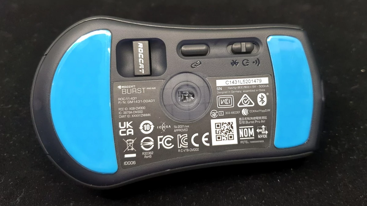 Roccat Burst Pro Air © Nerces