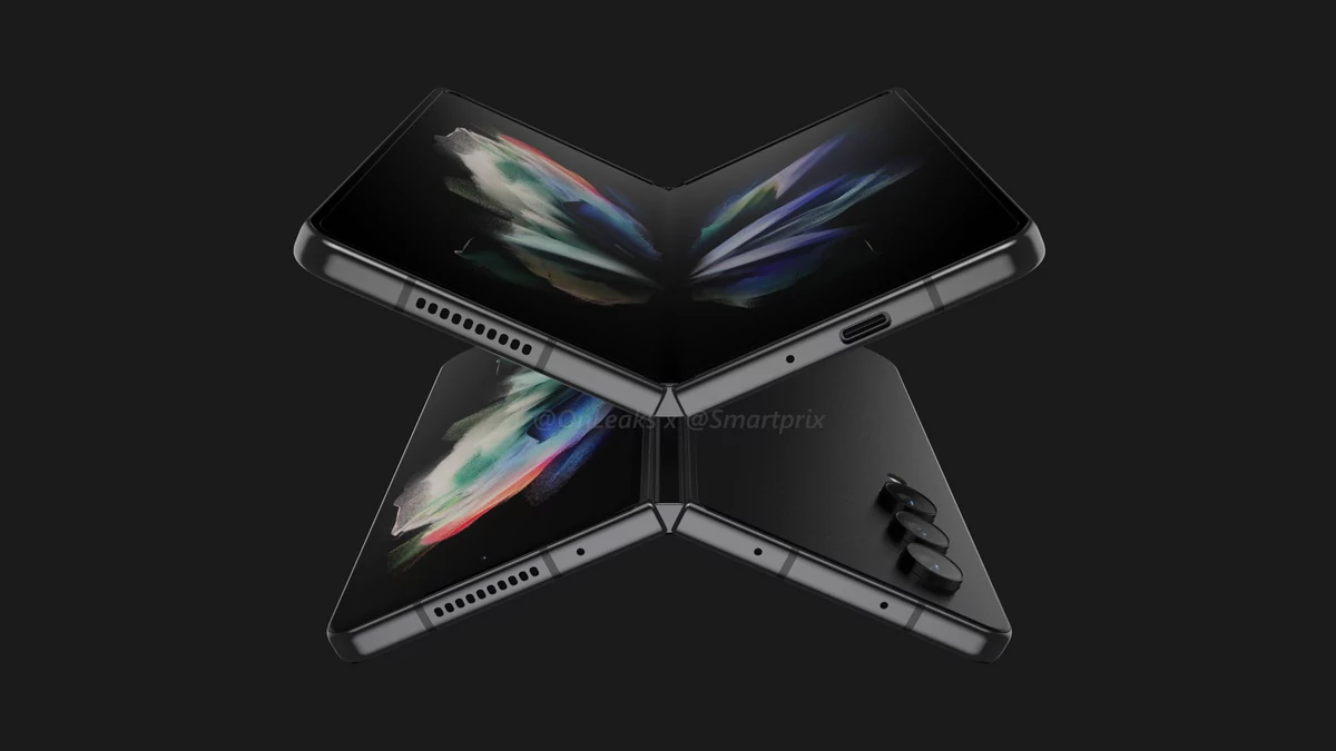 Samsung Galaxy Z Fold 4 © OnLeaks