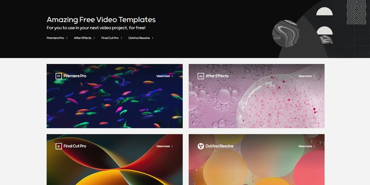 Mixkit templates © Mixkit