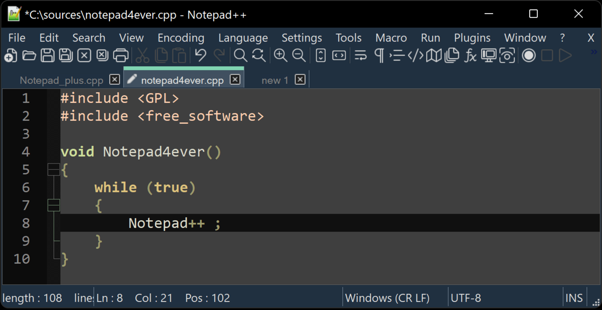 notepad4ever