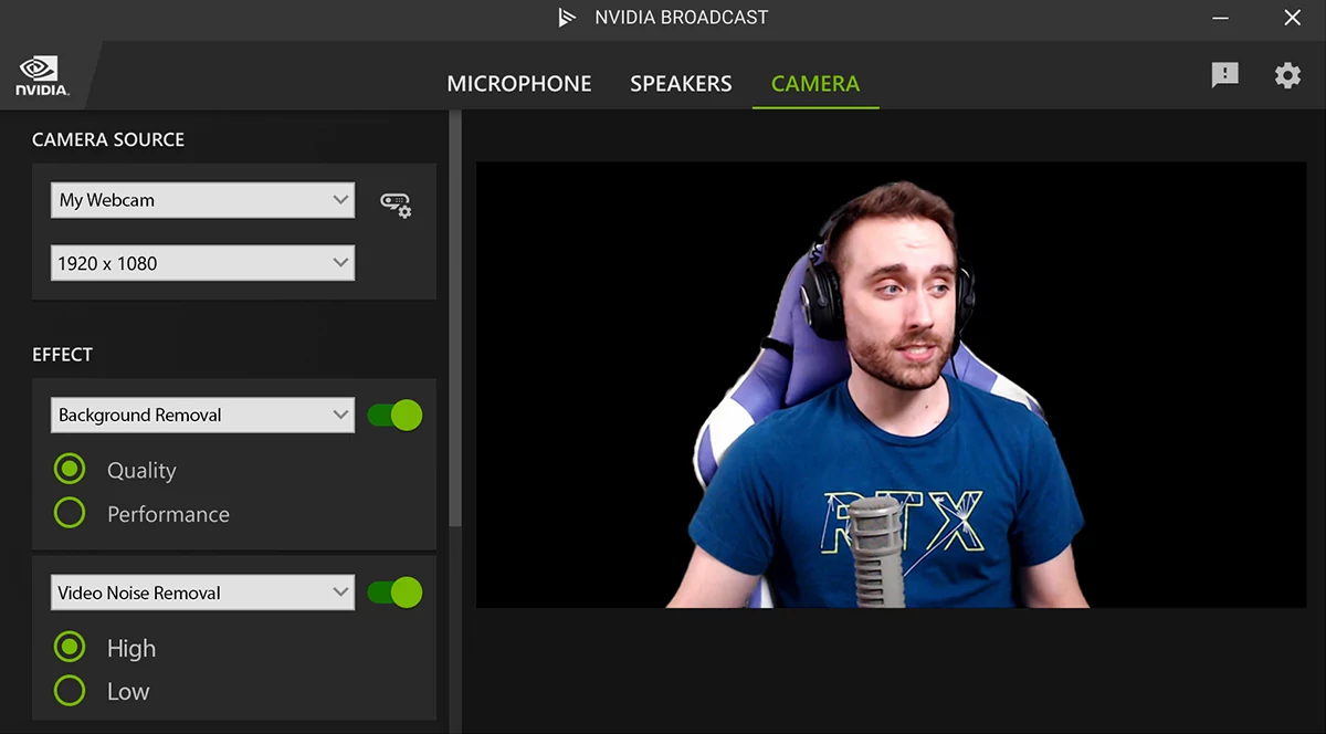 NVIDIA Broadcast © NVIDIA