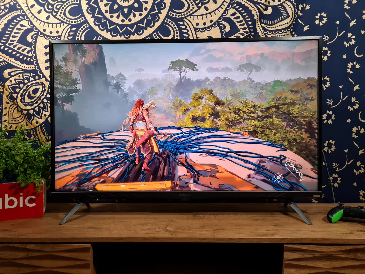 Test AORUS FV43U © Matthieu Legouge