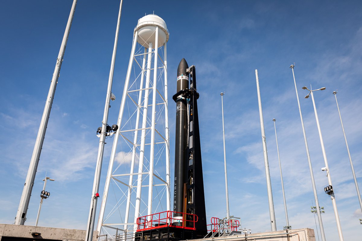 Avec Electron, Rocket Lab a déjà fait des essais à Wallops, mais pas de lancement... Crédits Rocket Lab