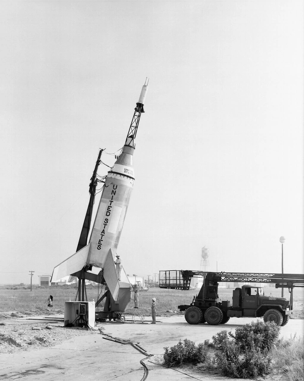 Little joe Mercury Wallops © NASA