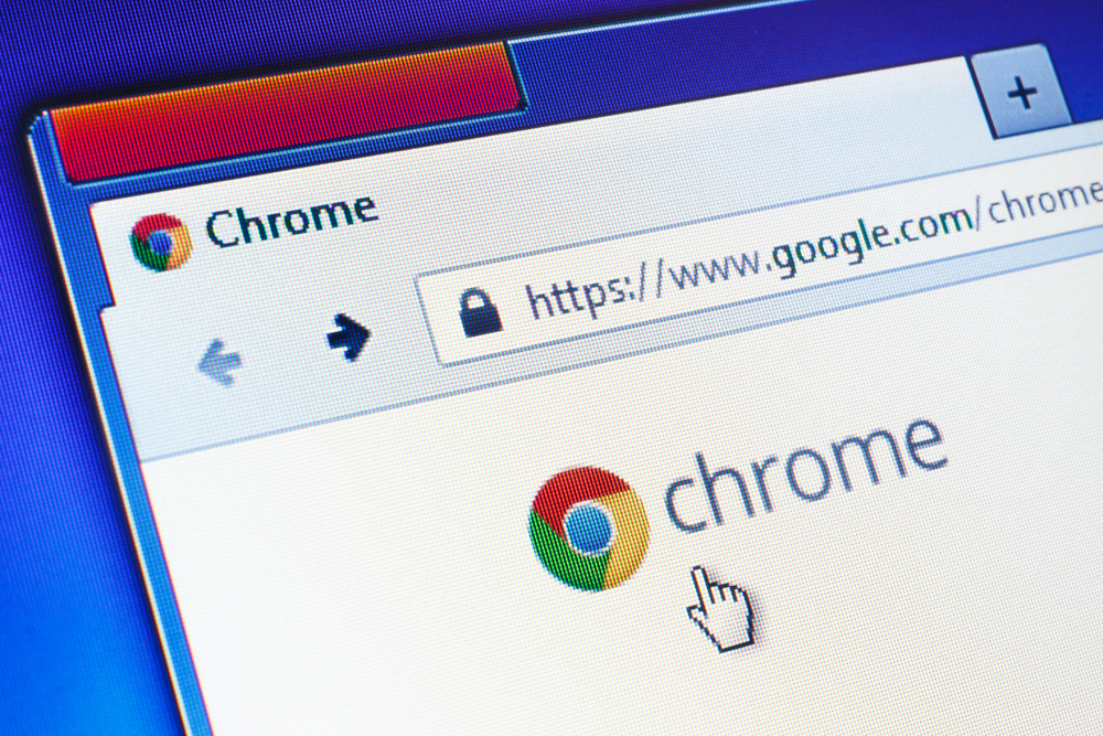 Google Chrome banner logo #disc
