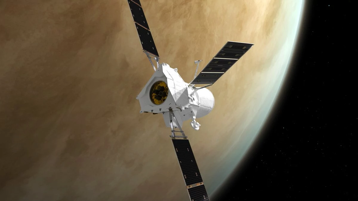 Bepicolombo sonde survol Venus vue d'artiste © ESA/ATG Medialab
