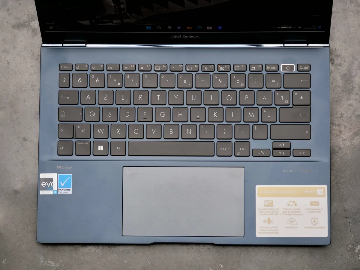 ASUS Zenbook 14 OLED-6 © © Nathan Le Gohlisse pour Clubic