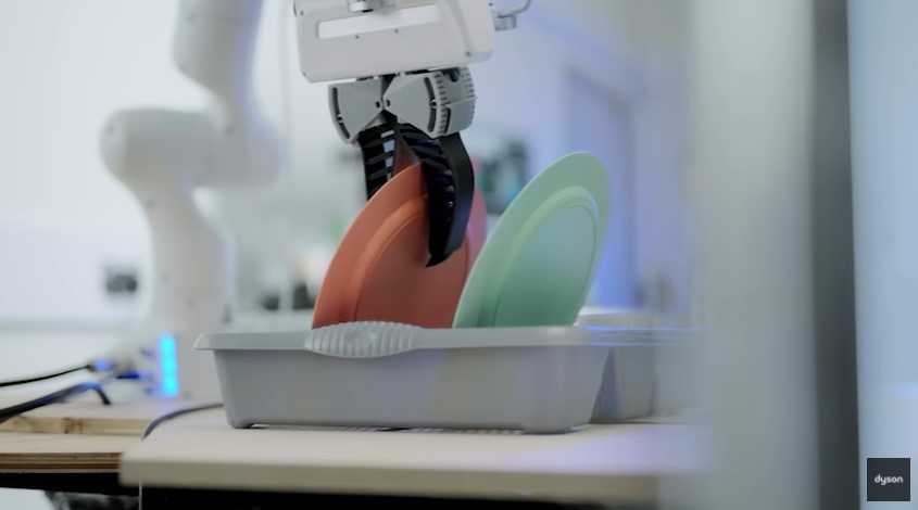 Dyson travaille secrètement sur des robots ménagers et le résultat est bluffant