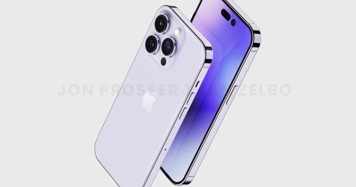 L'iPhone 14 Pro s'illustre mieux que jamais dans ces nouveaux rendus en 3D