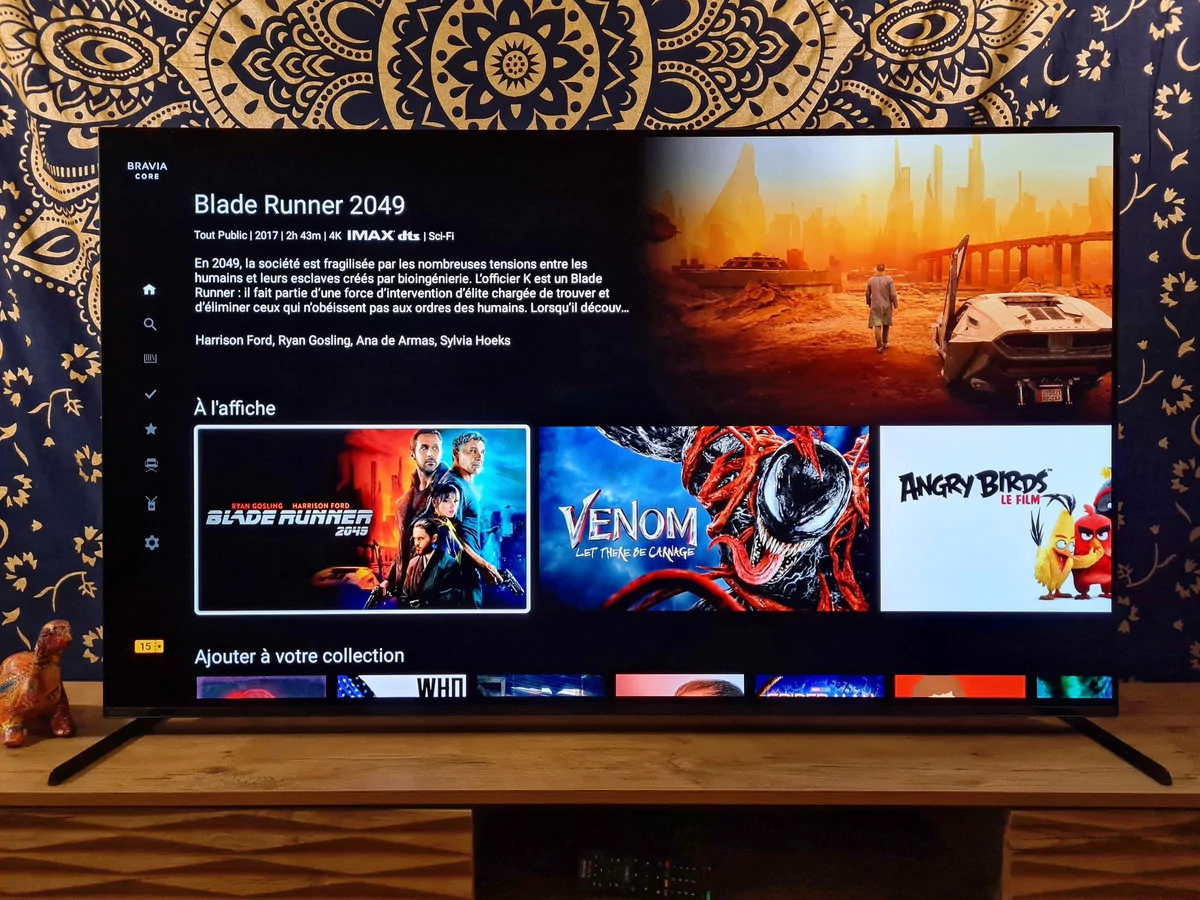 Test Sony Bravia XR A83K © Matthieu Legouge