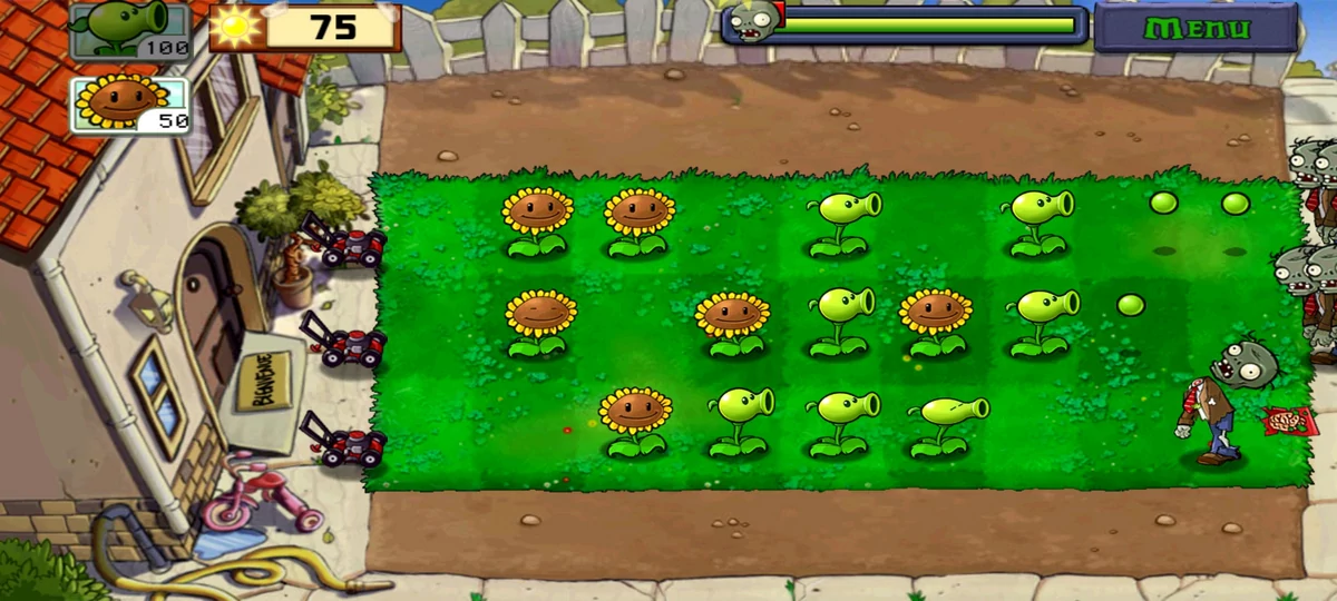 Plants vs Zombies b © © Electronic Arts / PopCap Games