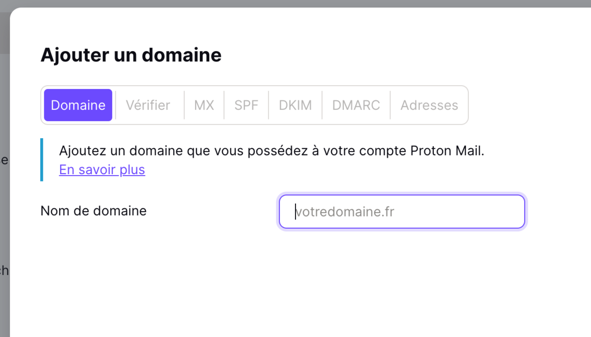 proton mail screen capture