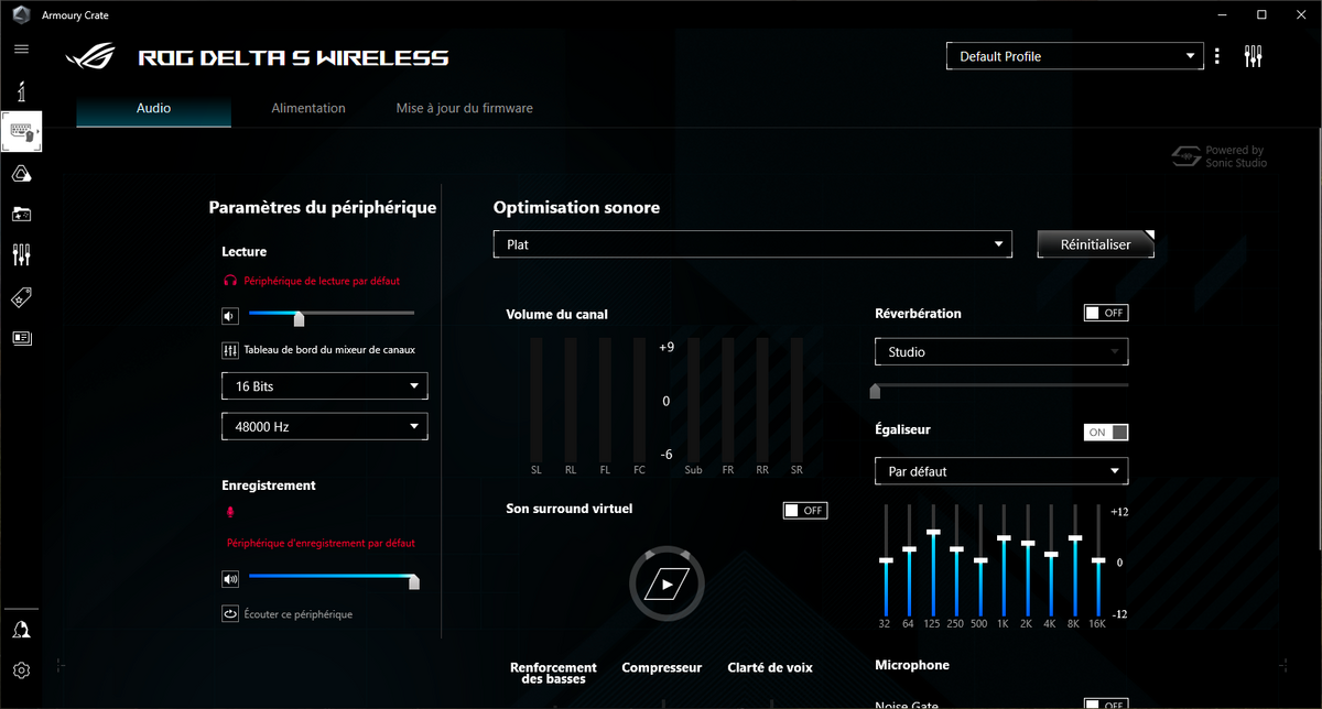 ASUS ROG Delta S Wireless © Nerces
