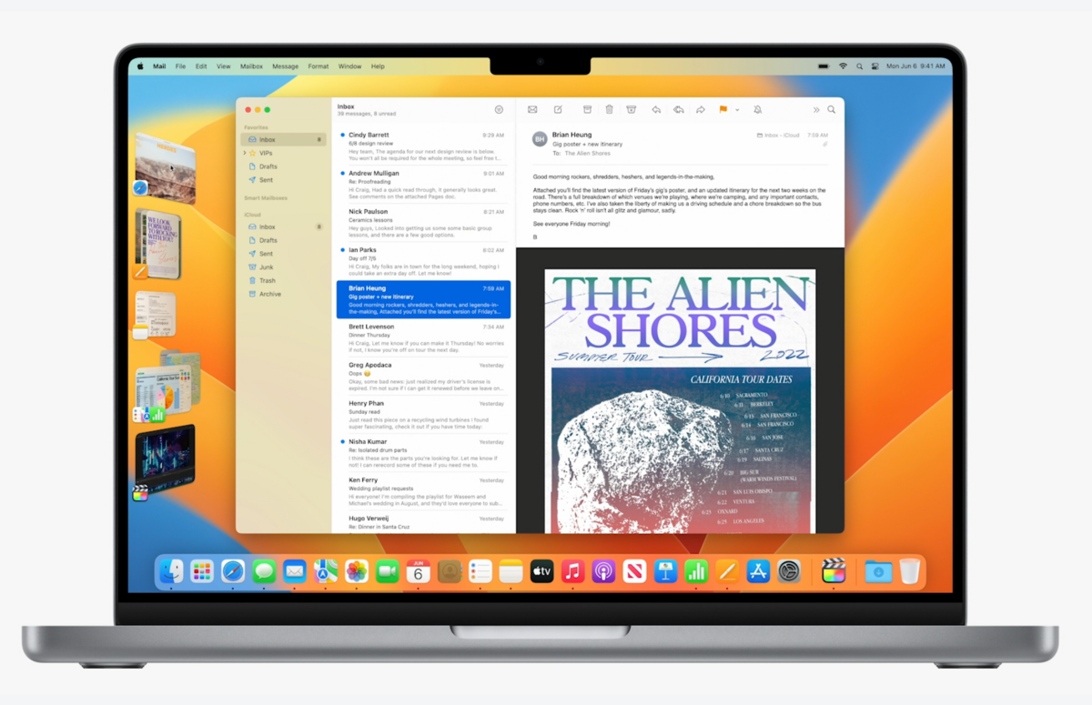 wwdc 2022 macOS ventura