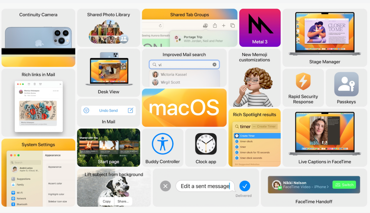 wwdc 2022 macOS ventura recap