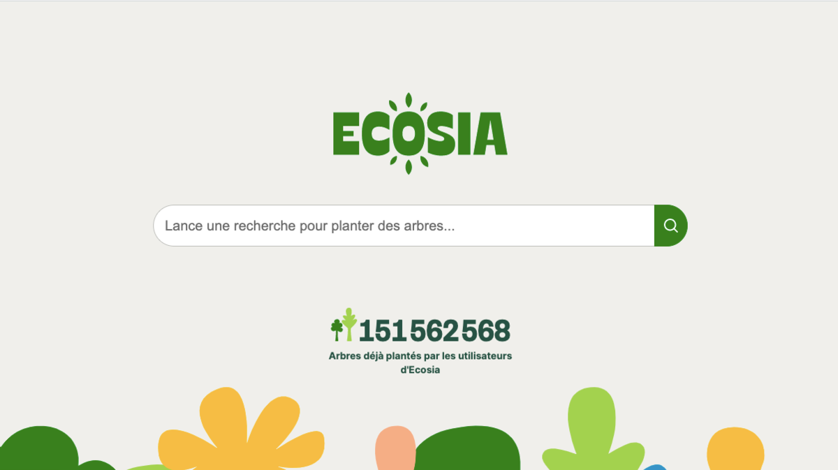 Ecosia nouveau logo
