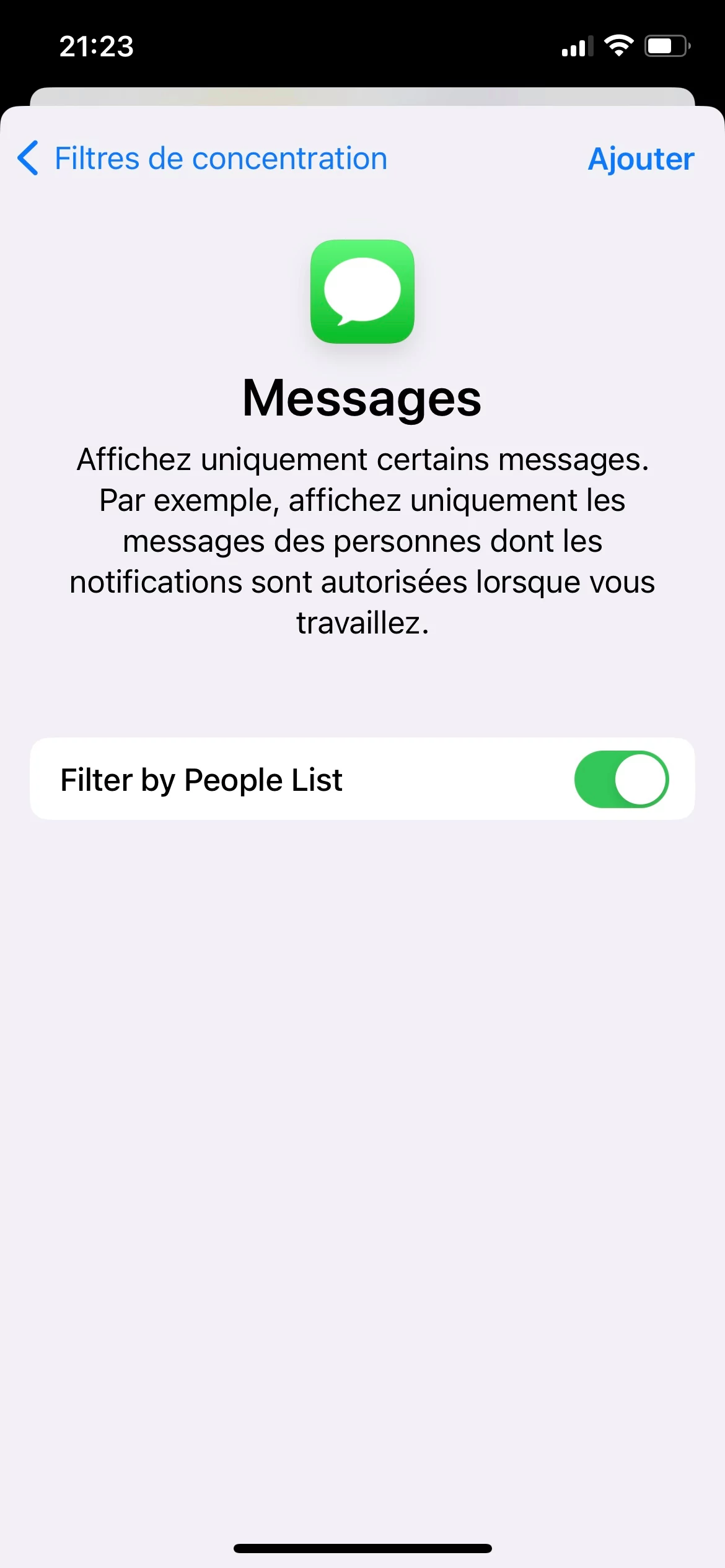 iOS 16 © © Mathieu Grumiaux pour Clubic