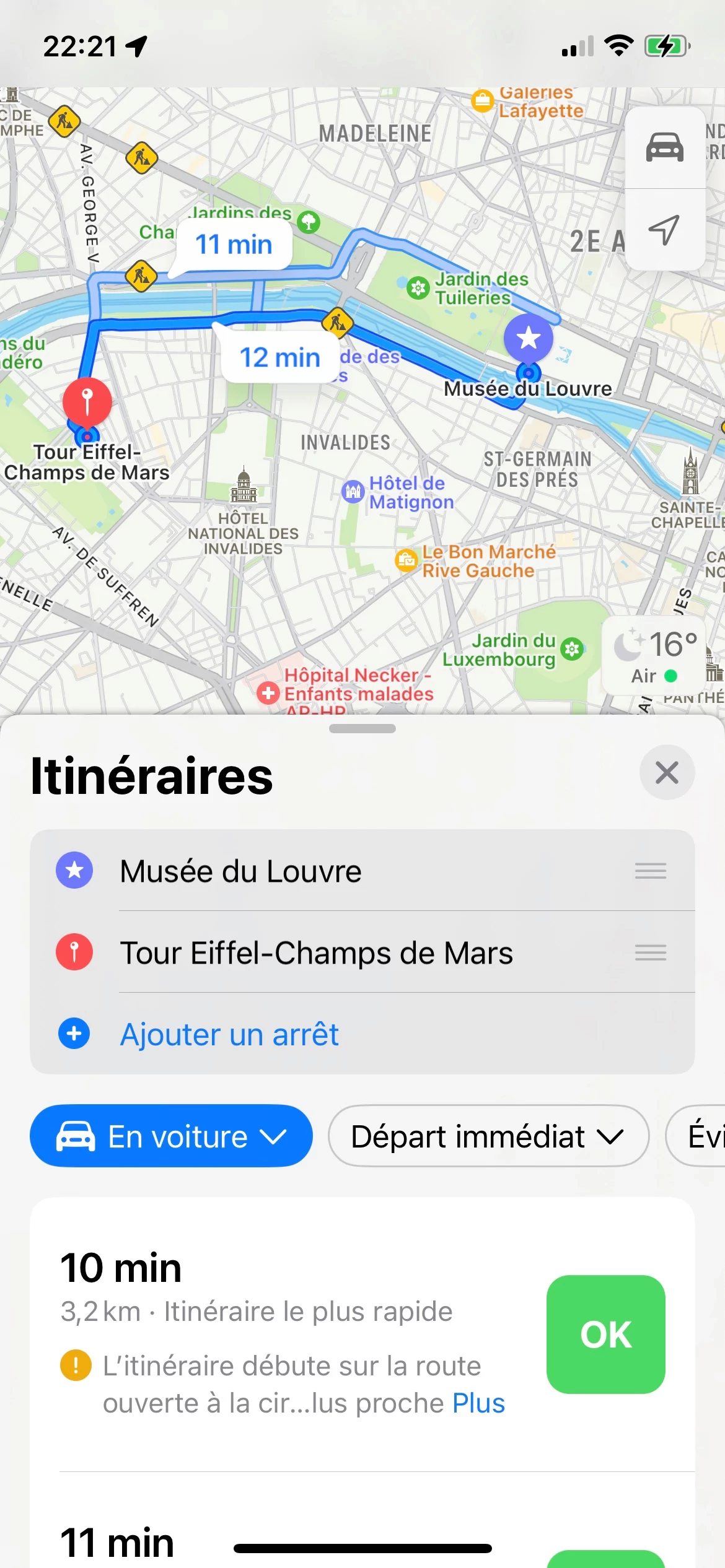 iOS 16 © © Mathieu Grumiaux pour Clubic
