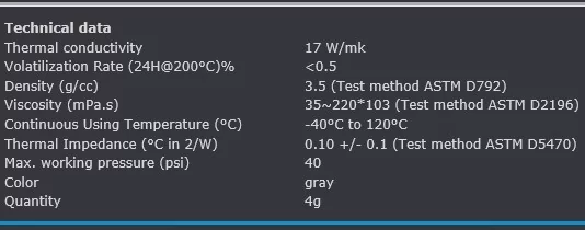 Alphacool Apex Thermal Grease © TechPowerUp