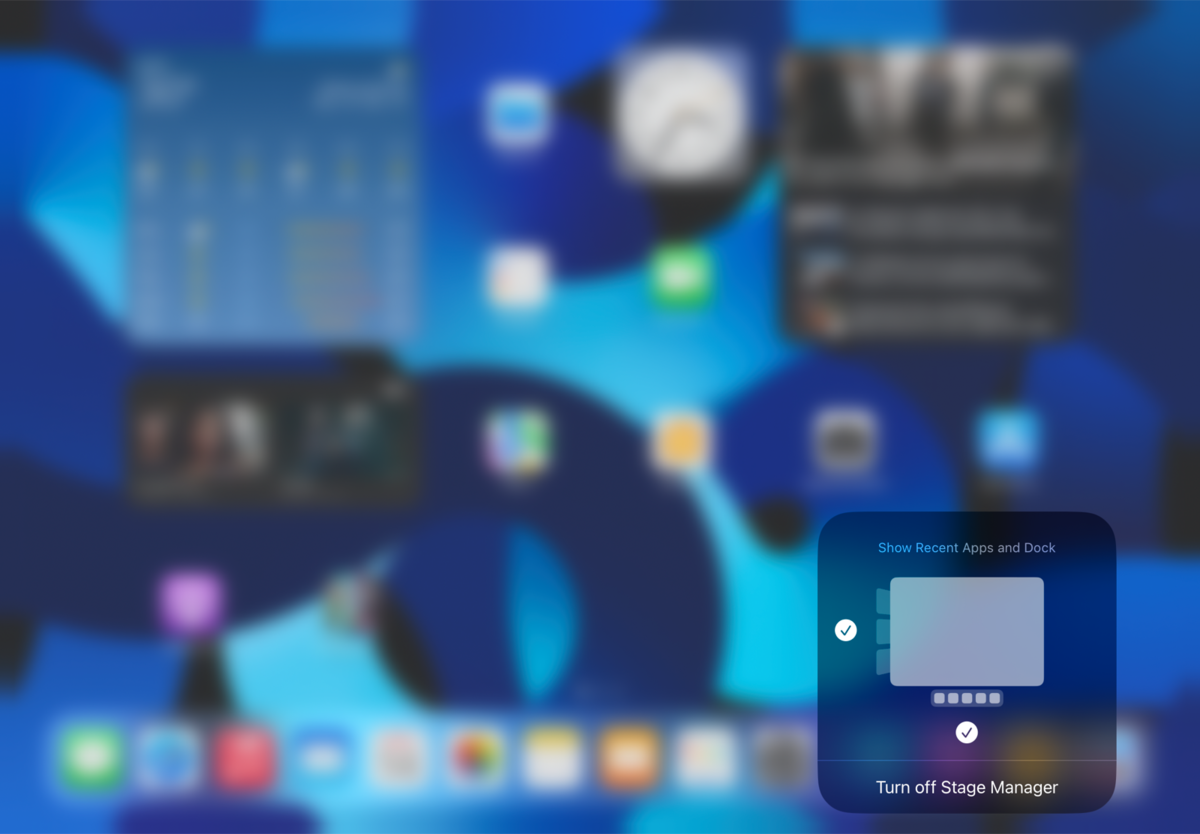 Stage Manager iPadOS © © Mathieu Grumiaux pour Clubic