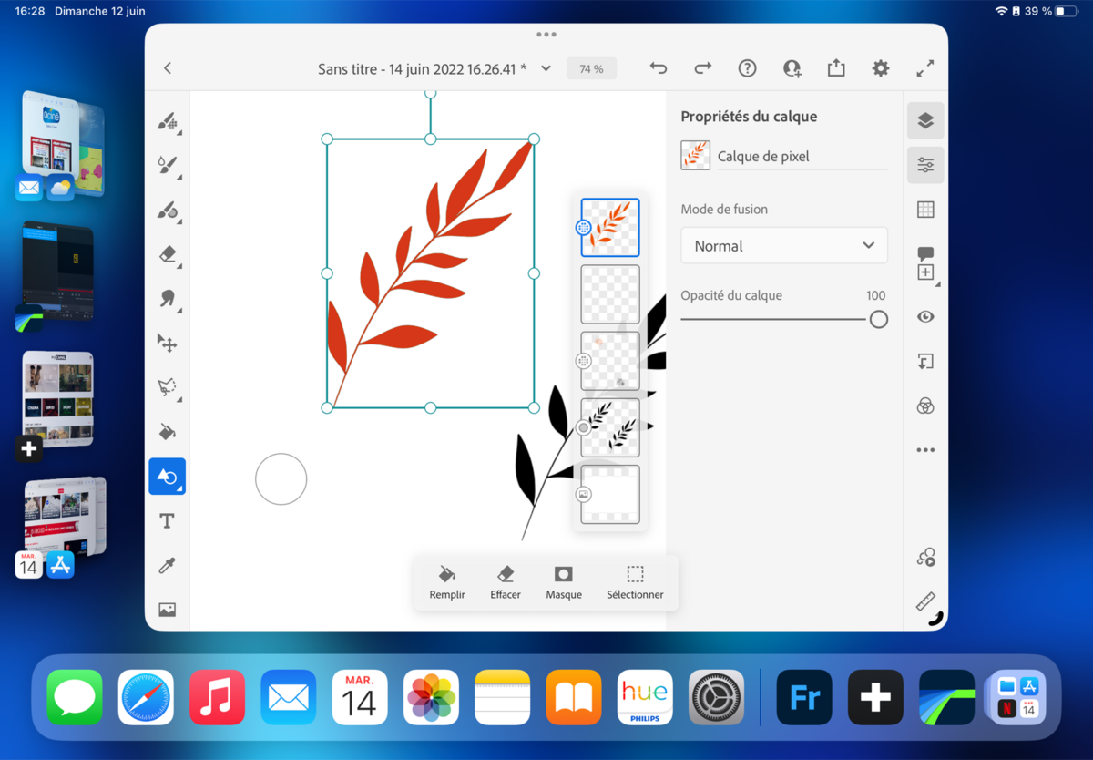 Stage Manager iPadOS © © Mathieu Grumiaux pour Clubic