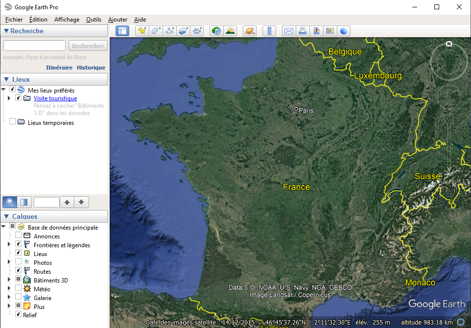 Google Earth Pro © Google
