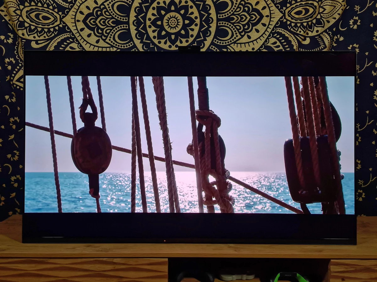 Test Sony Bravia XR A95K © Matthieu Legouge