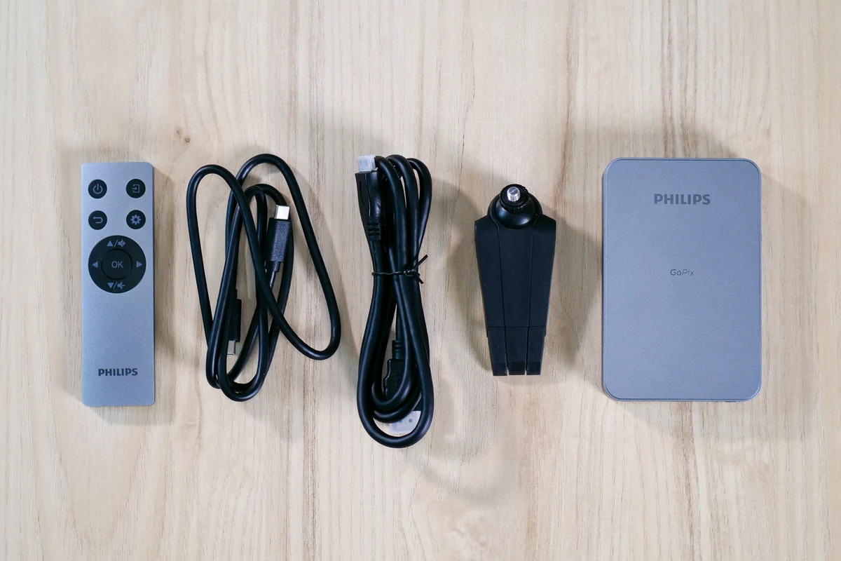Test Philips GoPix 1 accessoires