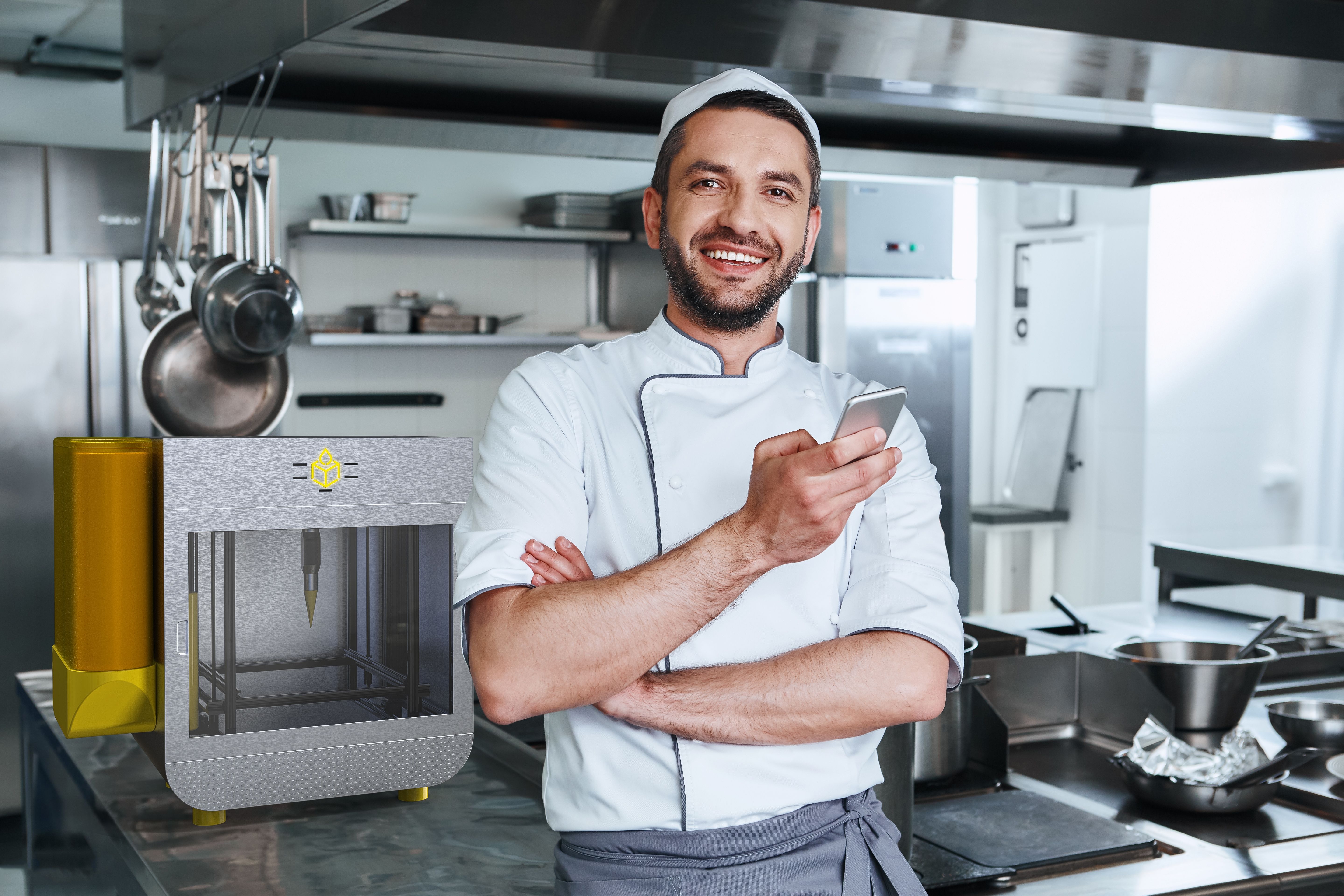 Vous pouvez désormais manger vos impressions 3D, grâce à la Pâtisserie Numérique