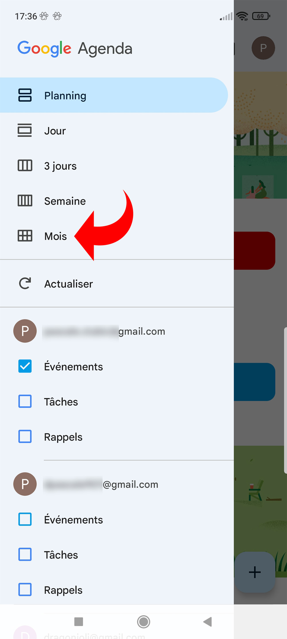 How do I change the calendar view in Google Calendar? Techzle