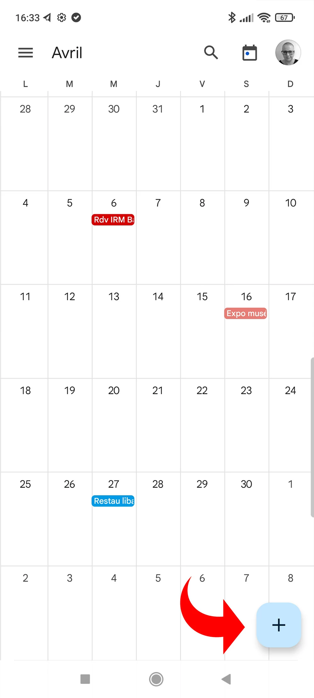 Google Agenda