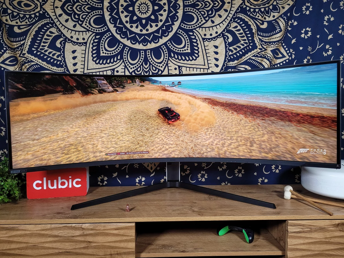 Test Samsung Odyssey Neo G9 © Matthieu Legouge