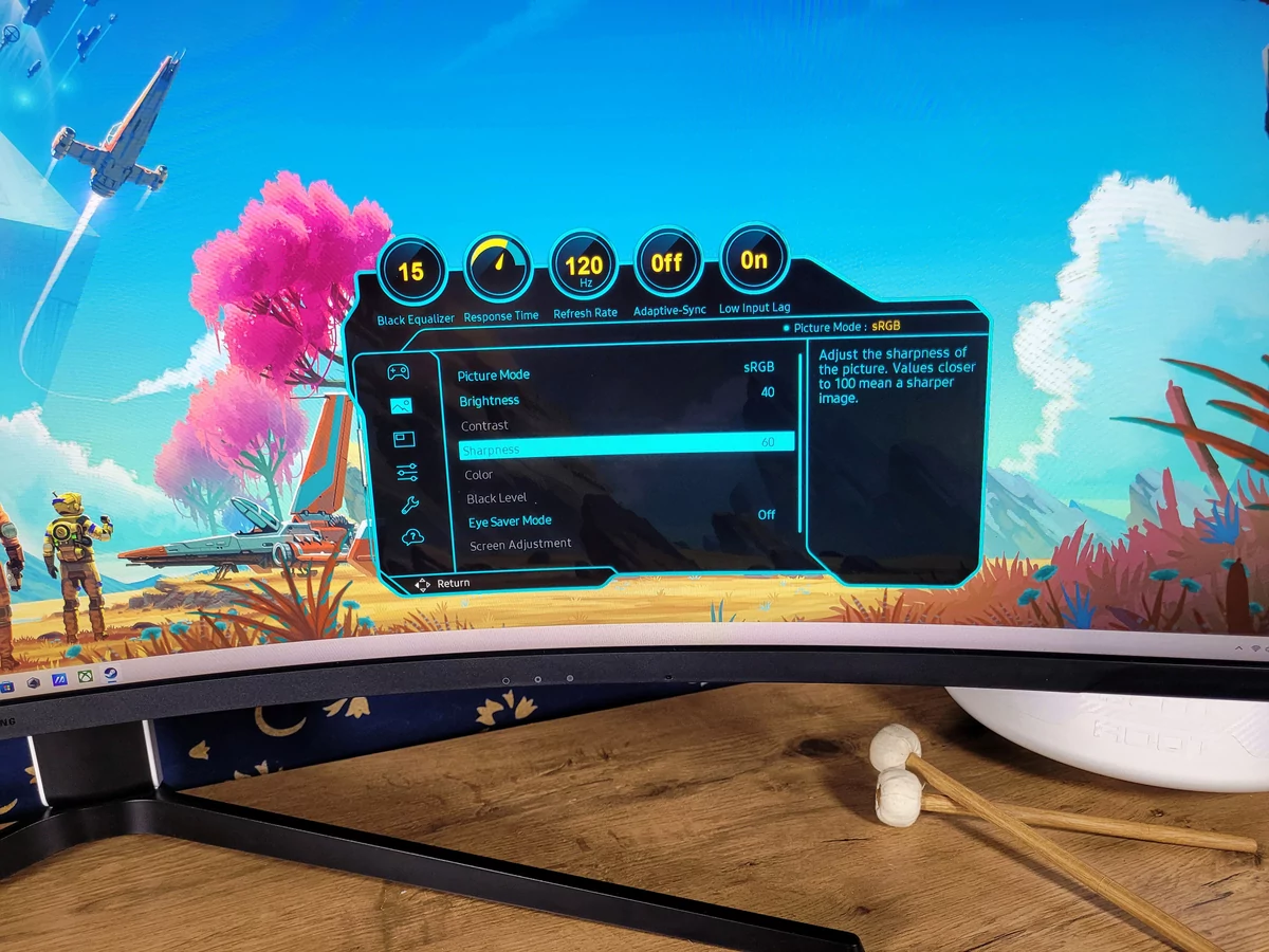 Test Samsung Odyssey Neo G9 © Matthieu Legouge