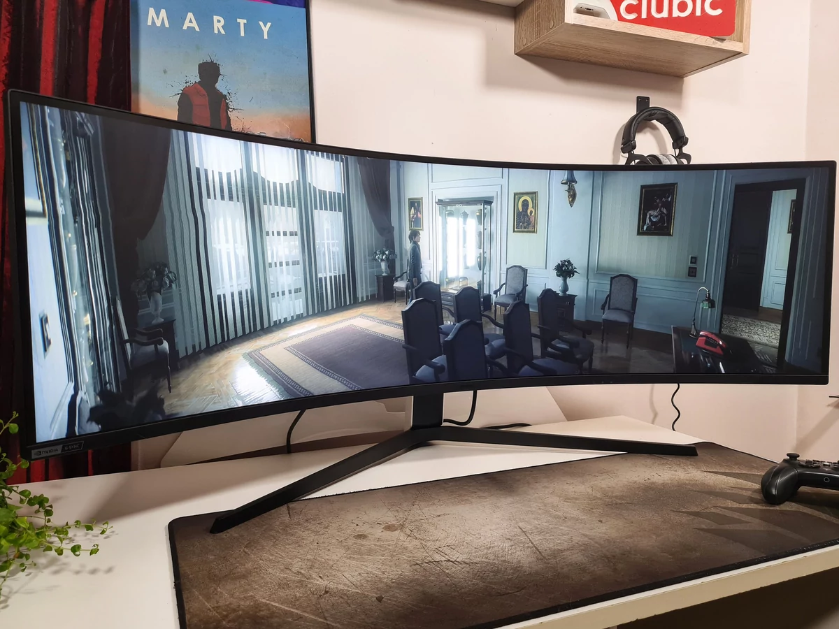 Test Samsung Odyssey Neo G9 © Matthieu Legouge