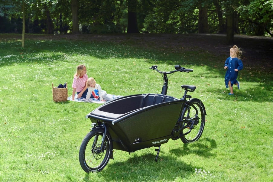 Le nouveau vélo cargo électrique d'Urban Arrow fait sensation !