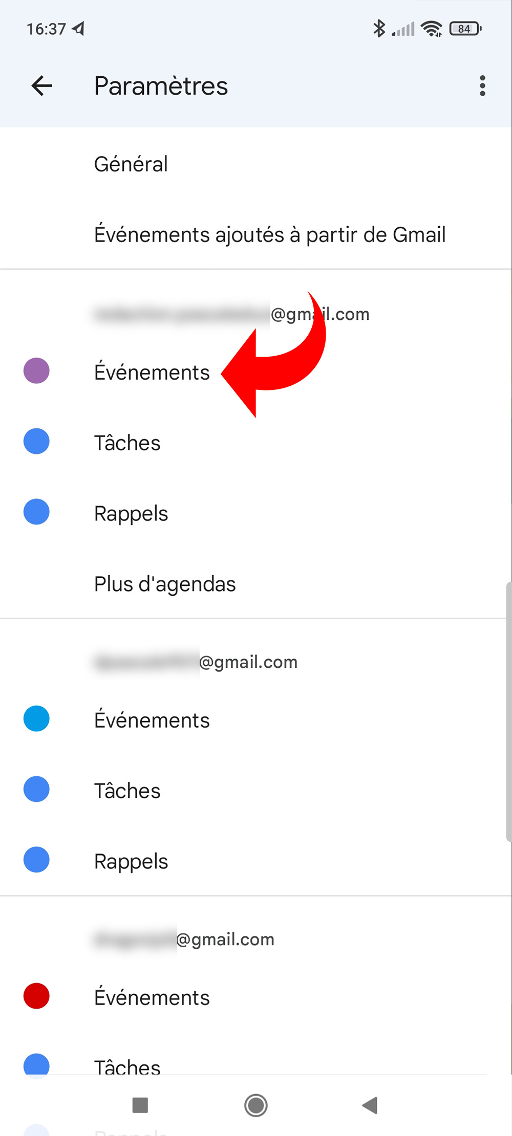 Google Agenda