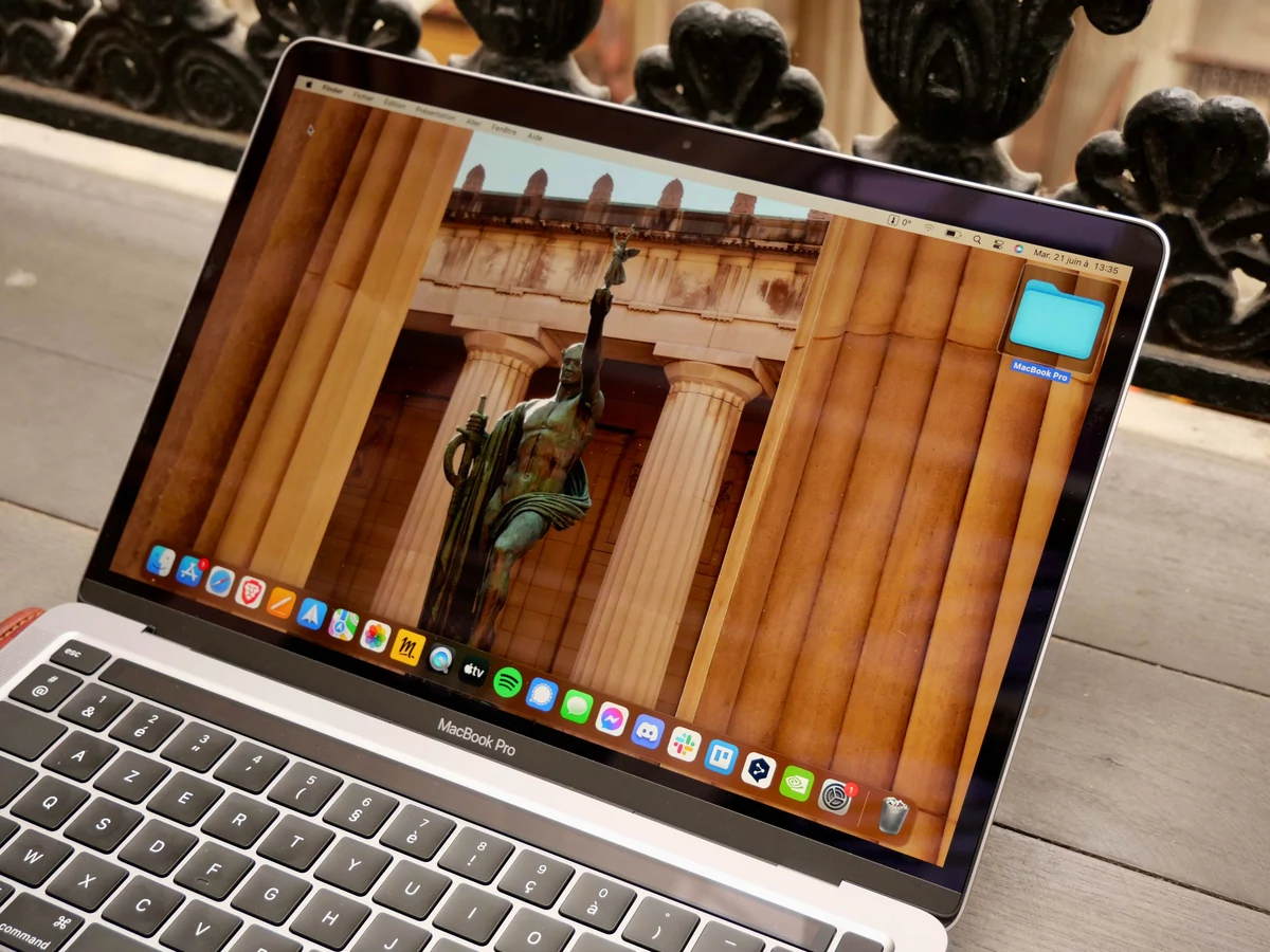 Apple MacBook Pro 13 M2-11 © © Nathan Le Gohlisse pour Clubic