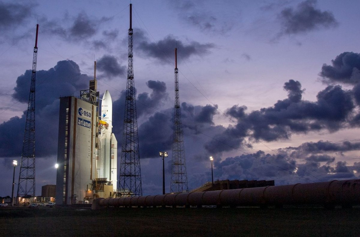 Ariane 5 VA 257 prête au décollage © ESA/CNES/Arianespace/CSG/P.Baudon