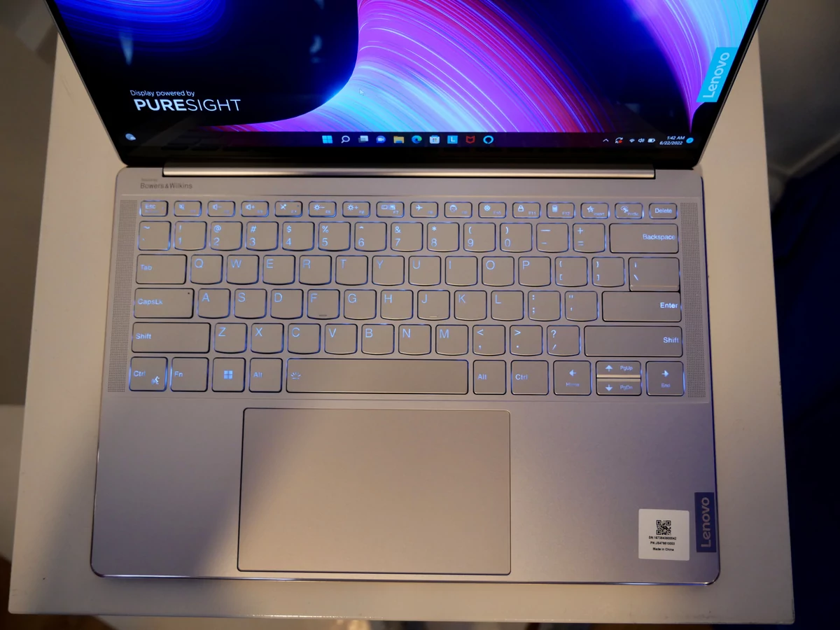 Lenovo Yoga Slim 9i 2022-6 © © Nathan Le Gohlisse pour Clubic