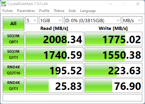 Test Kingston XS2000 : compacité et capacité sans (trop) se ruiner