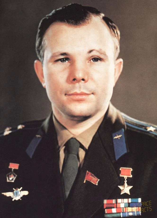 Youri Gagarine uniforme © URSS/N.A. via Spacefacts.de
