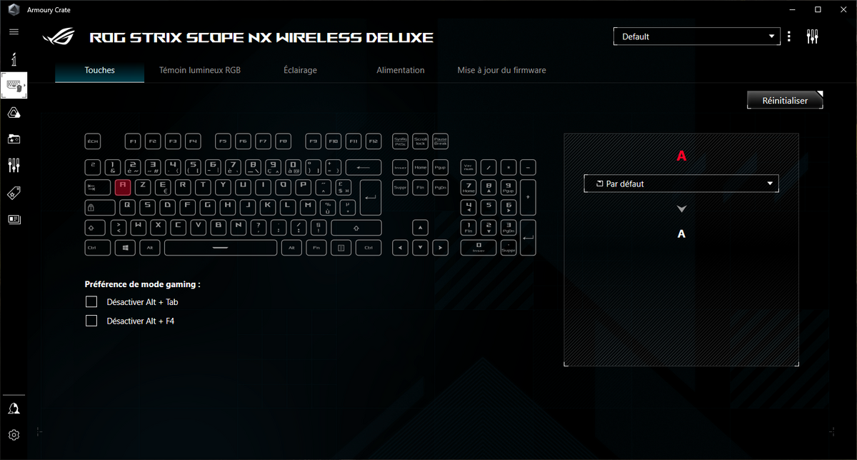 ASUS ROG Strix Scope NX Wireless Deluxe © Nerces
