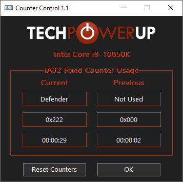 Counter Control © TechPowerUp