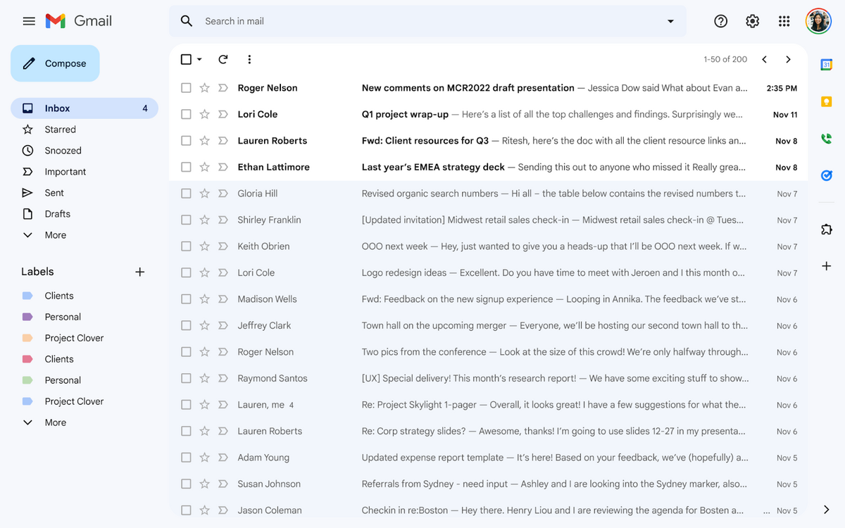 Gmail © © Google