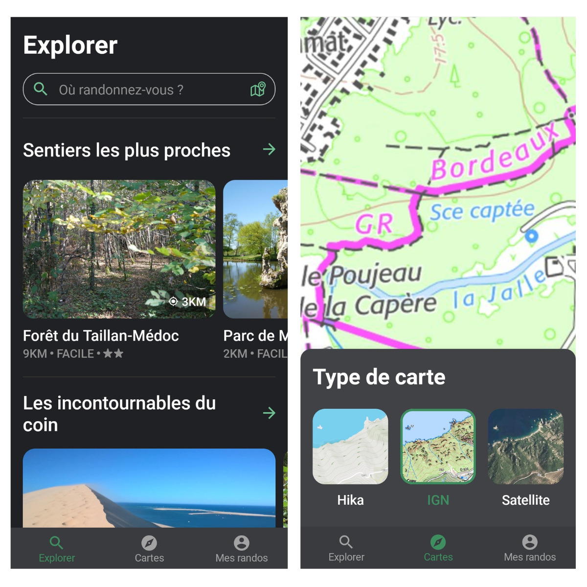 Visorando - GPS randonnée – Applications sur Google Play