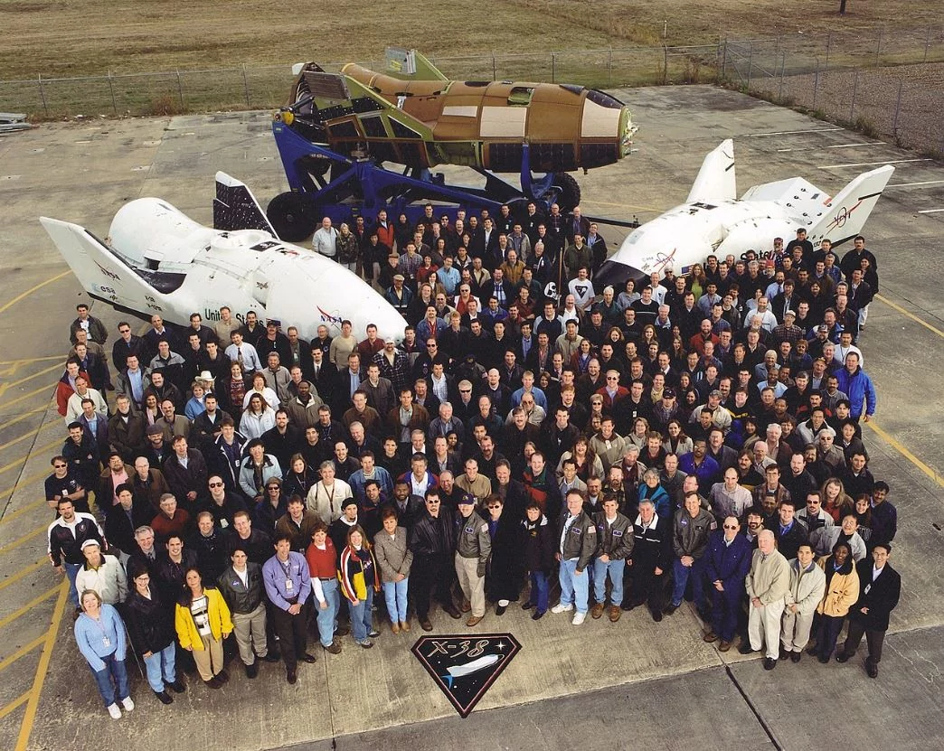 X-38 navette NASA CRV fin de projet © NASA
