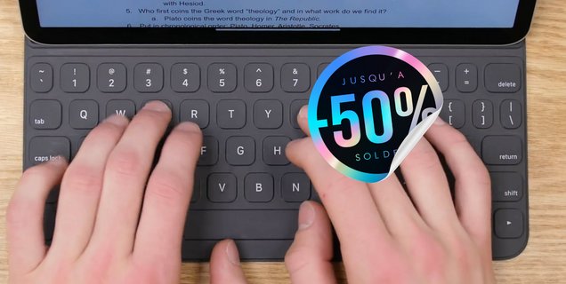 Soldes Apple : le Smart Keyboard descend à un prix jamais vu ! (-77%)