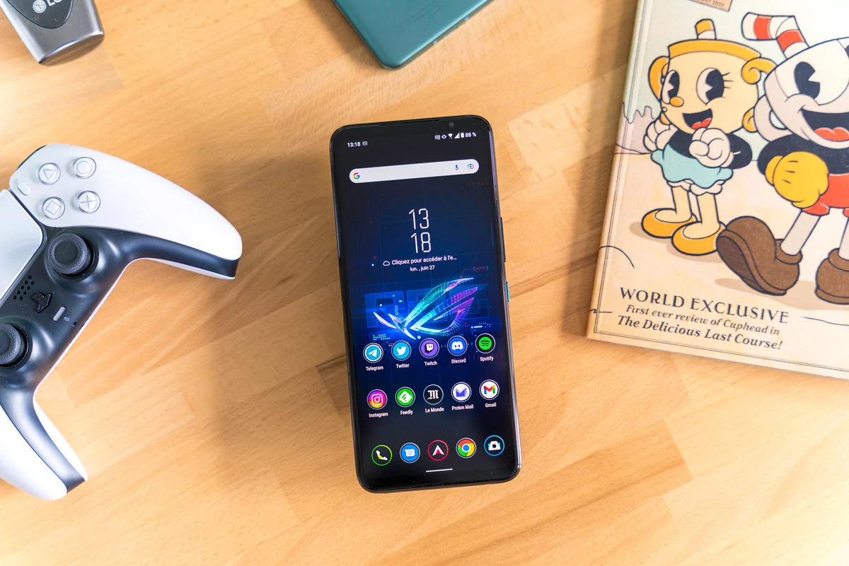 Asus ROG Phone 6 Pro test (embargo) © © Pierre Crochart pour Clubic