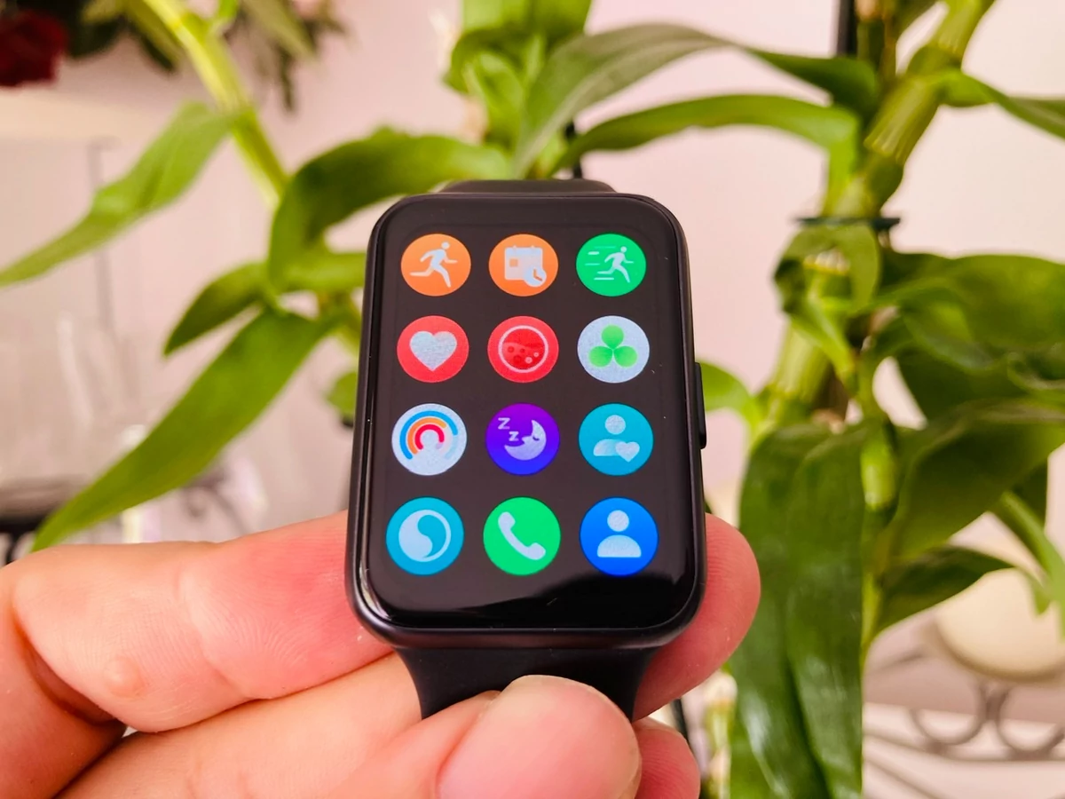 Watch Fit 2 - Liste applis © Johan Gautreau