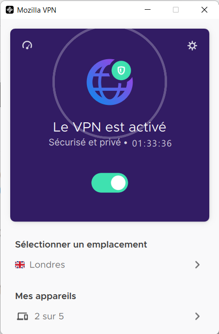 mozilla vpn © clubic.com